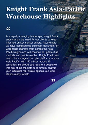 Knight Frank Asia Pacific Warehouse Highlights | KF Map – Digital Map for Property and Infrastructure in Indonesia